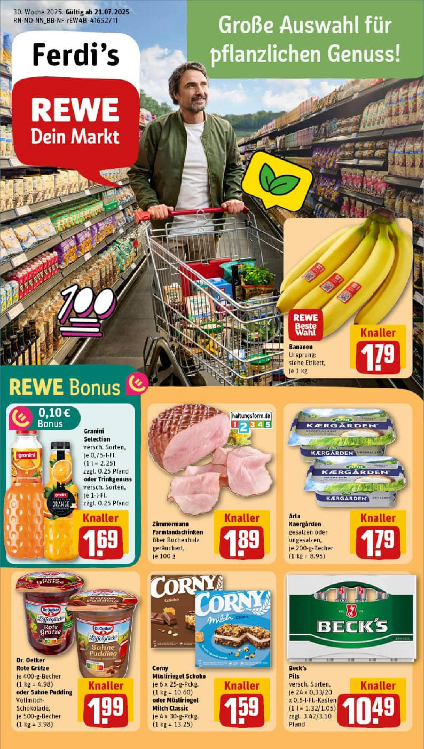 nächste woche aktuell gültig rewe prospekt