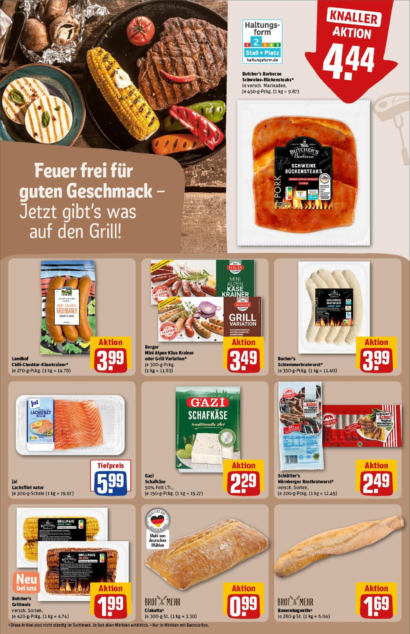 REWE Prospekt ab 20.07.2025 zum Blättern » Angebote | Seite: 22 | Produkte: Feta, Käse, Baguette, Brot