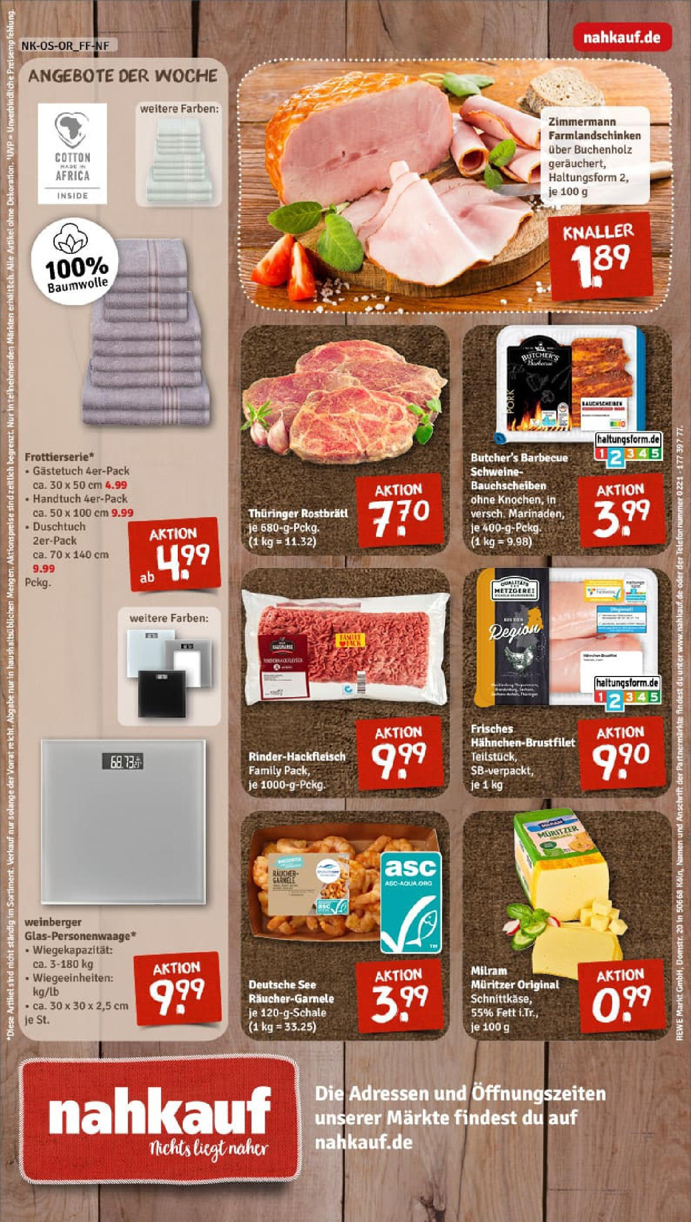 REWE Prospekt ab 20.07.2025 zum Blättern » Angebote | Seite: 8 | Produkte: Milram, Steak, Telefon