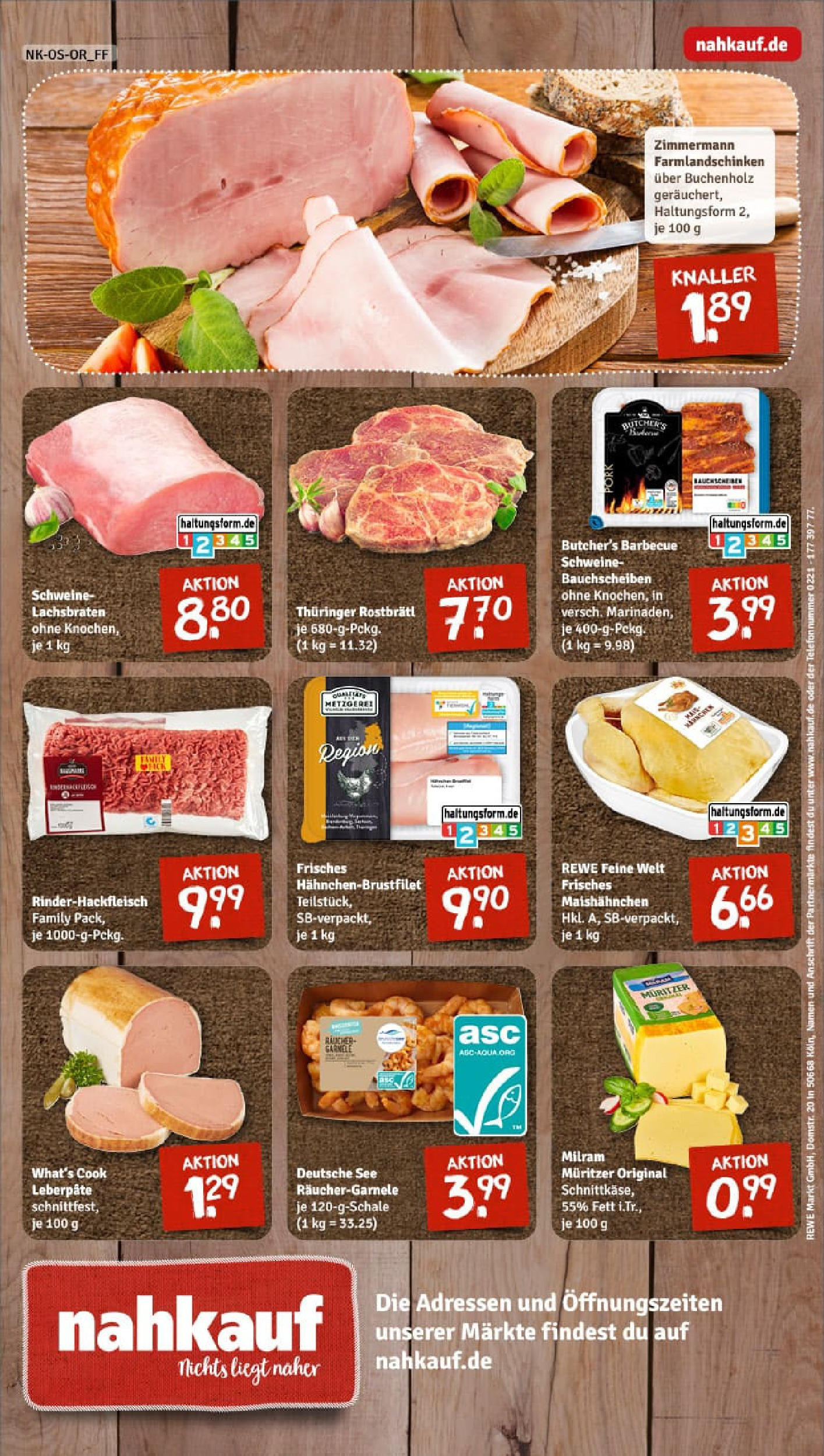 REWE Prospekt ab 20.07.2025 zum Blättern » Angebote | Seite: 8 | Produkte: Milram, Steak, Telefon
