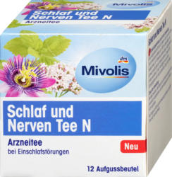 Mivolis Arzneitee, Schlaf & Nerven Tee N (12 Beutel)