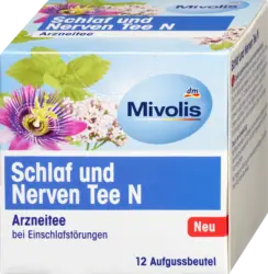 Mivolis Arzneitee, Schlaf & Nerven Tee N (12 Beutel)
