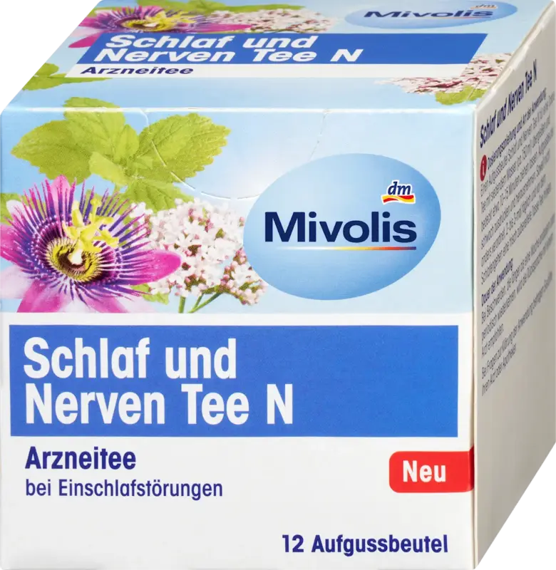 Mivolis Arzneitee, Schlaf & Nerven Tee N (12 Beutel)
