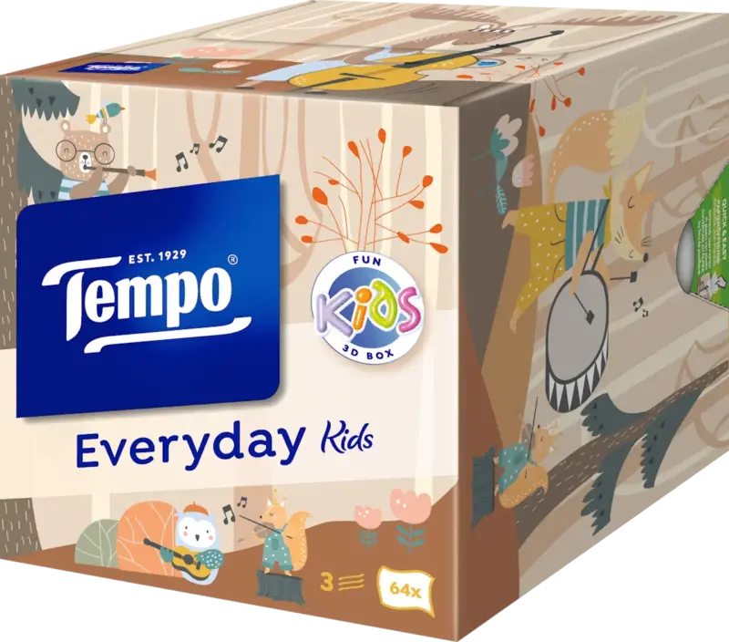Tempo Taschentücher Box Kids Everyday
