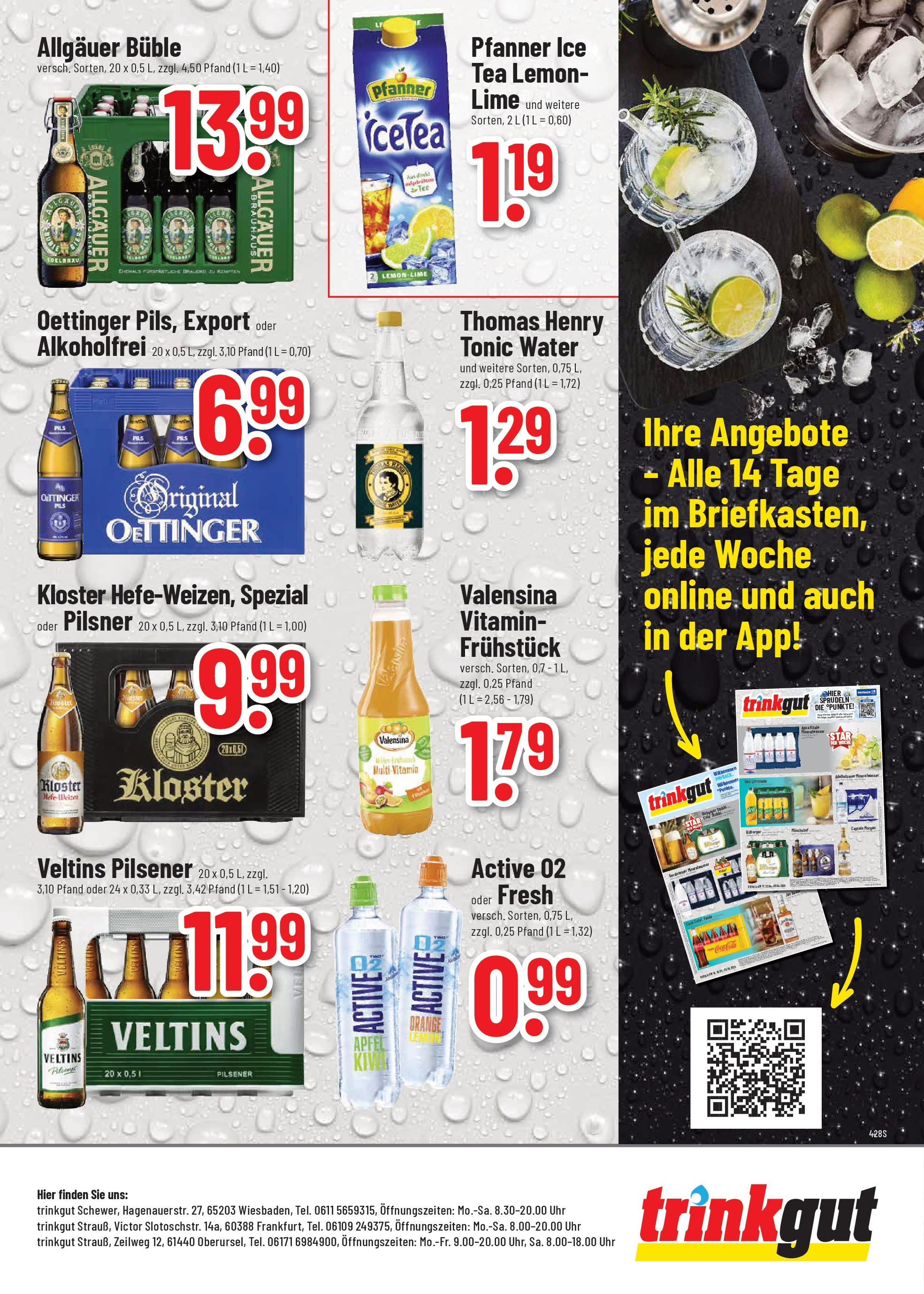 Trinkgut prospekt Oberursel	 (ab 20.07.2025) » Angebote online | Seite: 8 | Produkte: Coca cola, Pils, Äpfel, Valensina