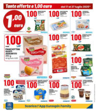 TANTE OFFERTE A 1 €, 1,5 € E 2 €