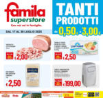 Famila Superstore Tanti prodotti da 0,50 euro a 3,00 euro - al 30.07.2025
