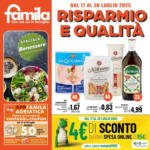 Famila Risparmio e qualita - al 30.07.2025