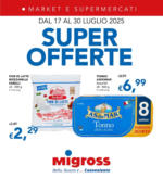 Migross Supermercati & Market Super offerte - al 30.07.2025