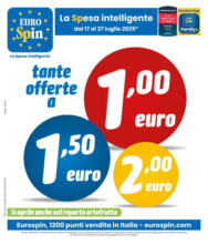 TANTE OFFERTE A 1 €, 1,5 € E 2 €