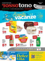 Supermercati Rossotono Easy Scorta vacanze - al 27.07.2025