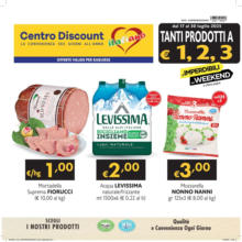 Tanti prodotti a 1,2,3 euro