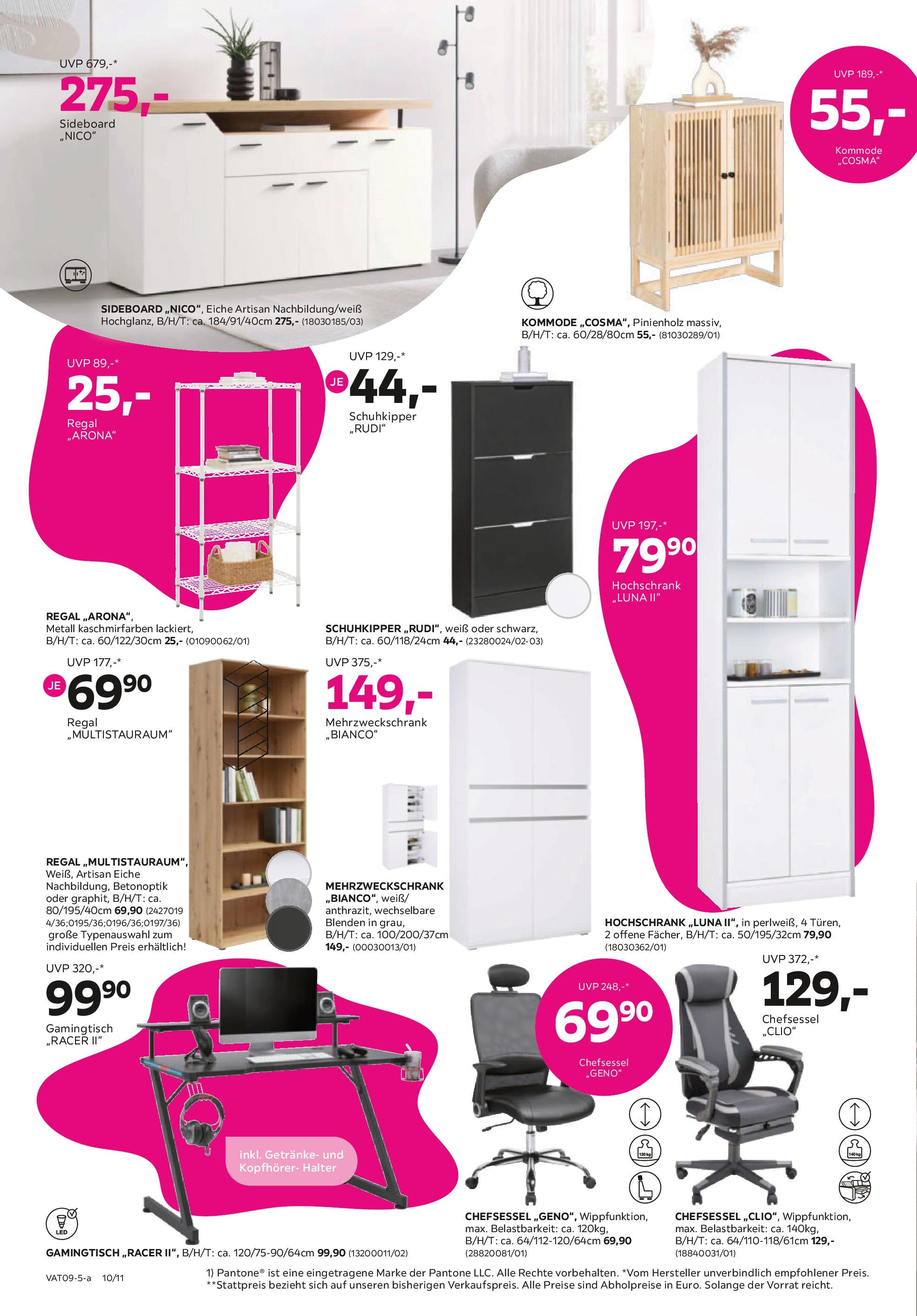 Mömax Prospekt aktuell (25.08.2025) || Aktuelle Angebote | Seite: 10 | Produkte: Kopfhörer, Kommode, Regal Mömax Prospekt aktuell von 25.08.2025 - Aktuelle Angebote | Seite: 10 | Produkte: Kopfhörer, Kommode, Regal