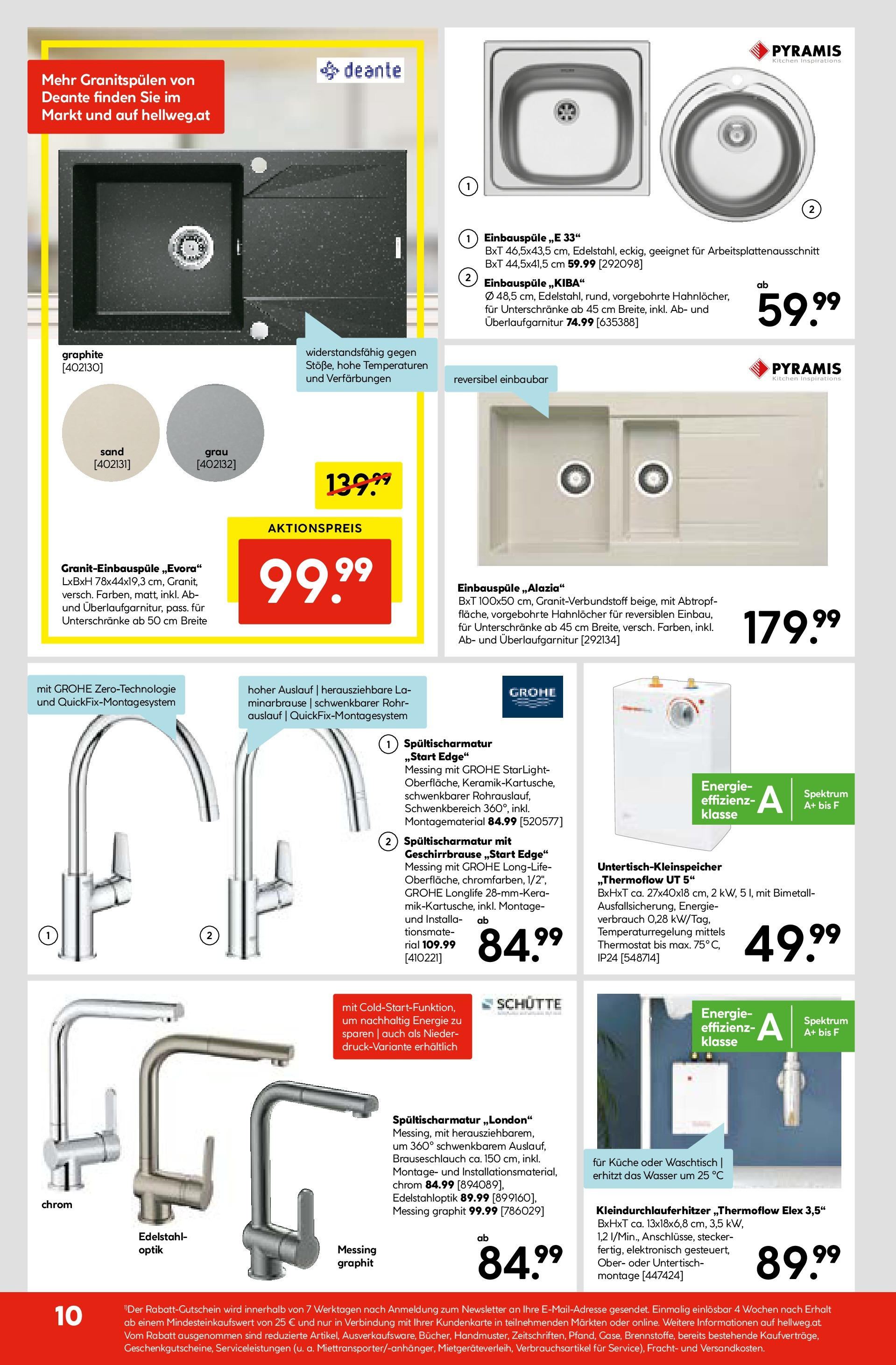 HELLWEG Raaba-Grambach von 17.07.2025 - Aktuelle Angebote | Seite: 10 | Produkte: Wasser