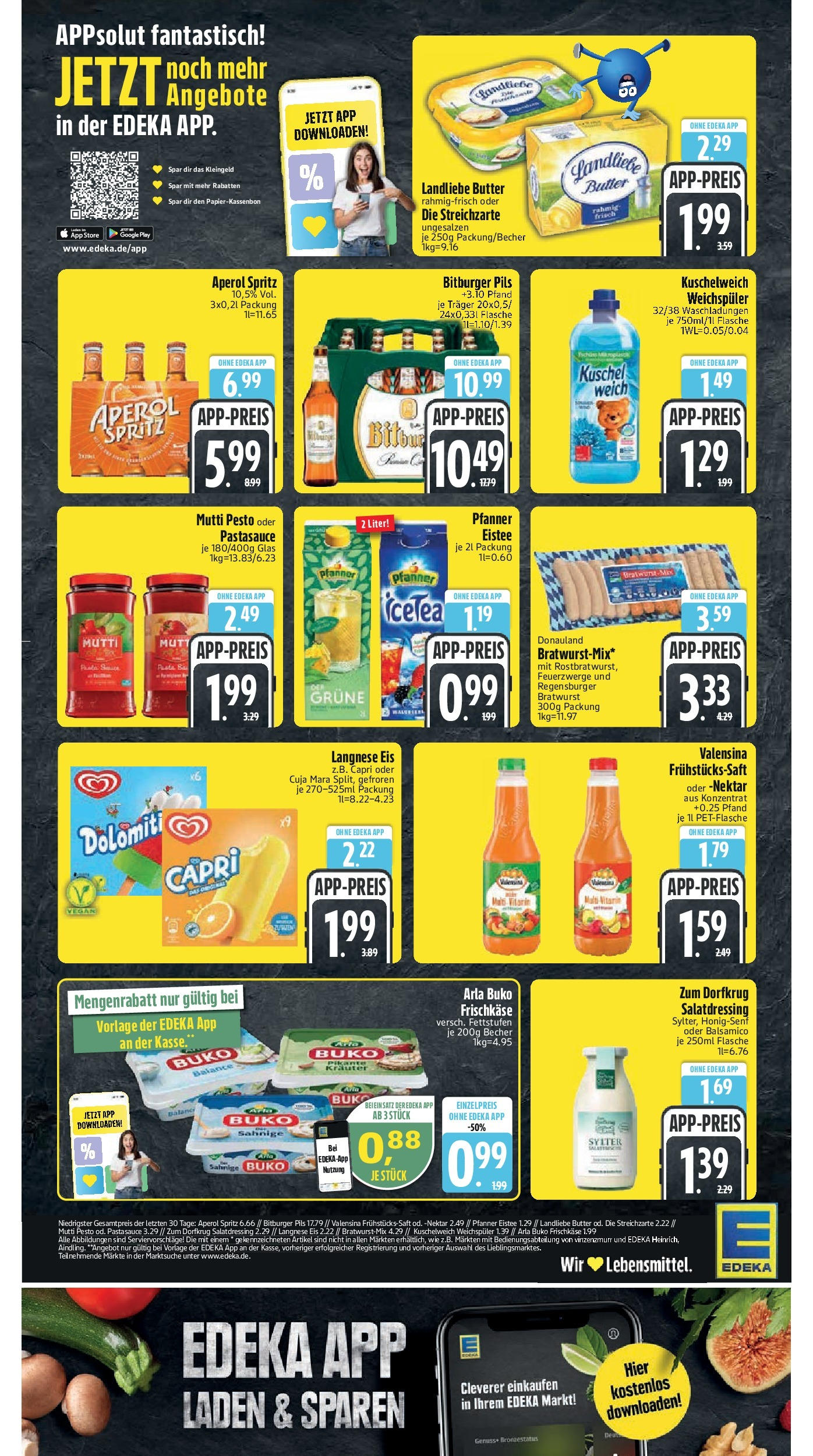 Edeka prospekt Rötz	 (ab 20.07.2025) » Angebote Online | Seite: 2 | Produkte: Bitburger, Balsamico, Kuschelweich, Pfanner eistee
