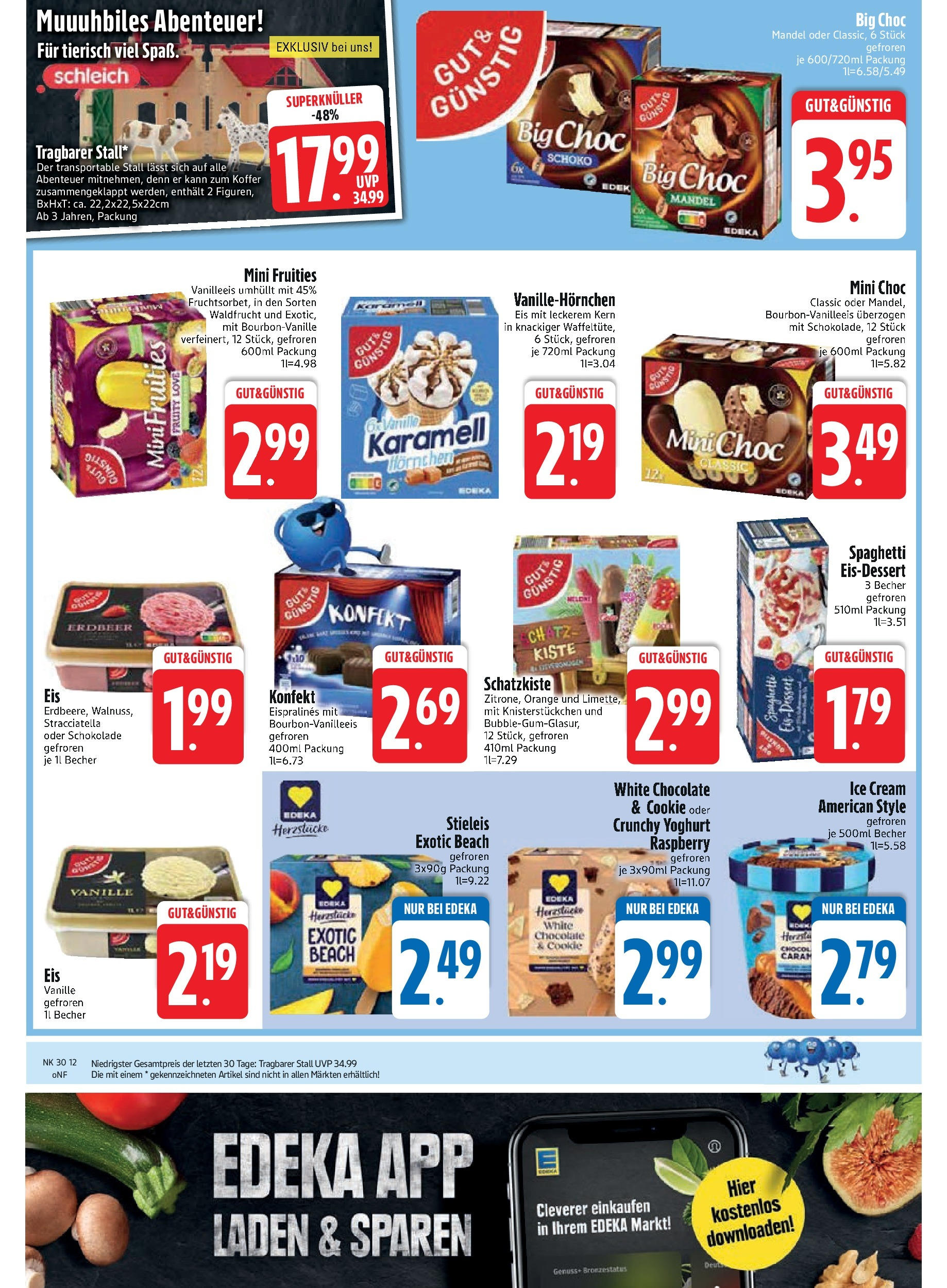 Edeka prospekt Rötz	 (ab 20.07.2025) » Angebote Online | Seite: 14 | Produkte: Schokolade, Koffer, Eis