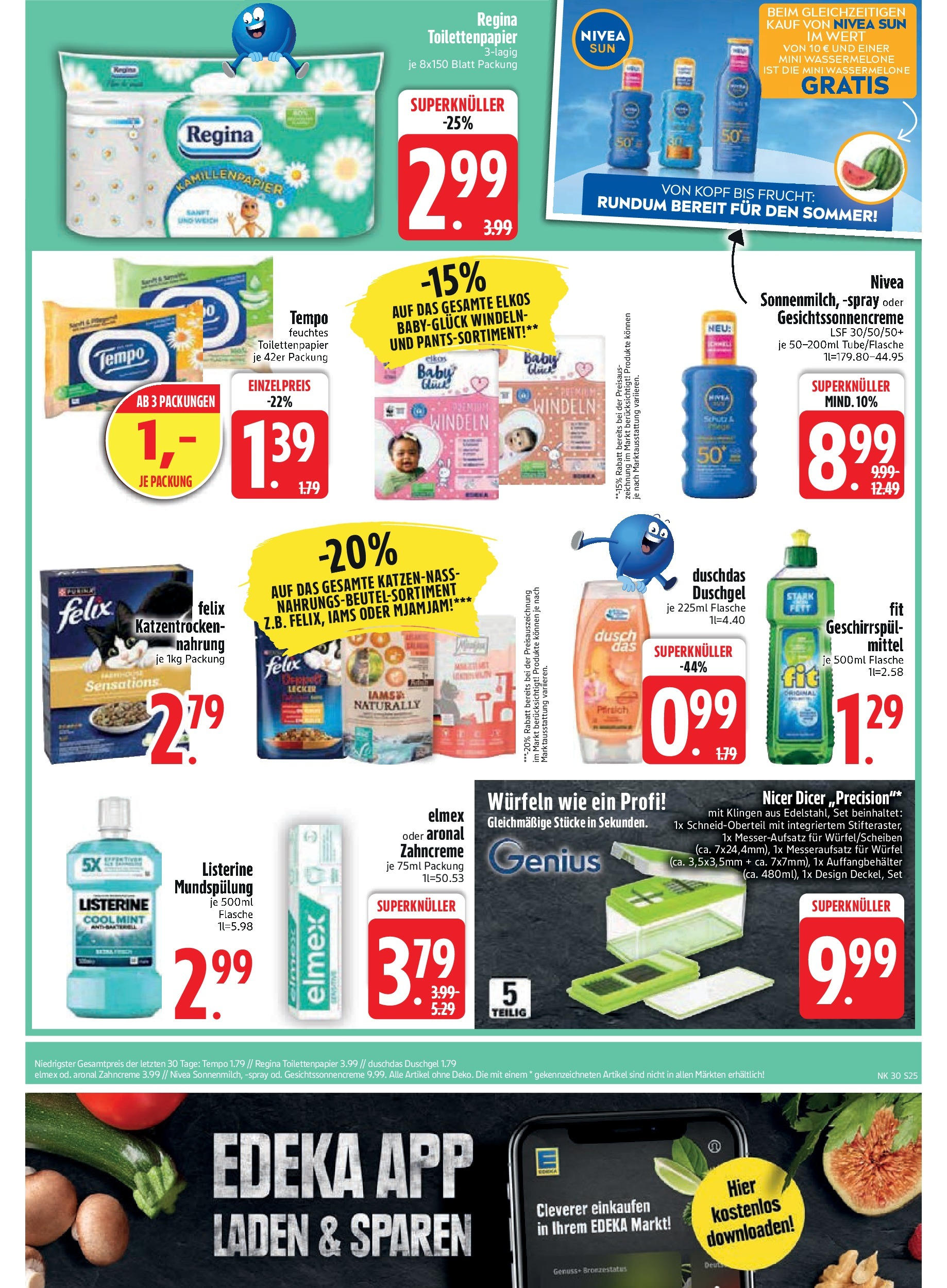 Edeka prospekt Rötz	 (ab 20.07.2025) » Angebote Online | Seite: 27 | Produkte: Duschdas, Tempo, Toilettenpapier, Feuchtes Toilettenpapier