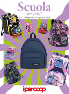 Anteprima del volantino Ipercoop Scuola - Matera catalogo valido a partire dal 16.07.2025