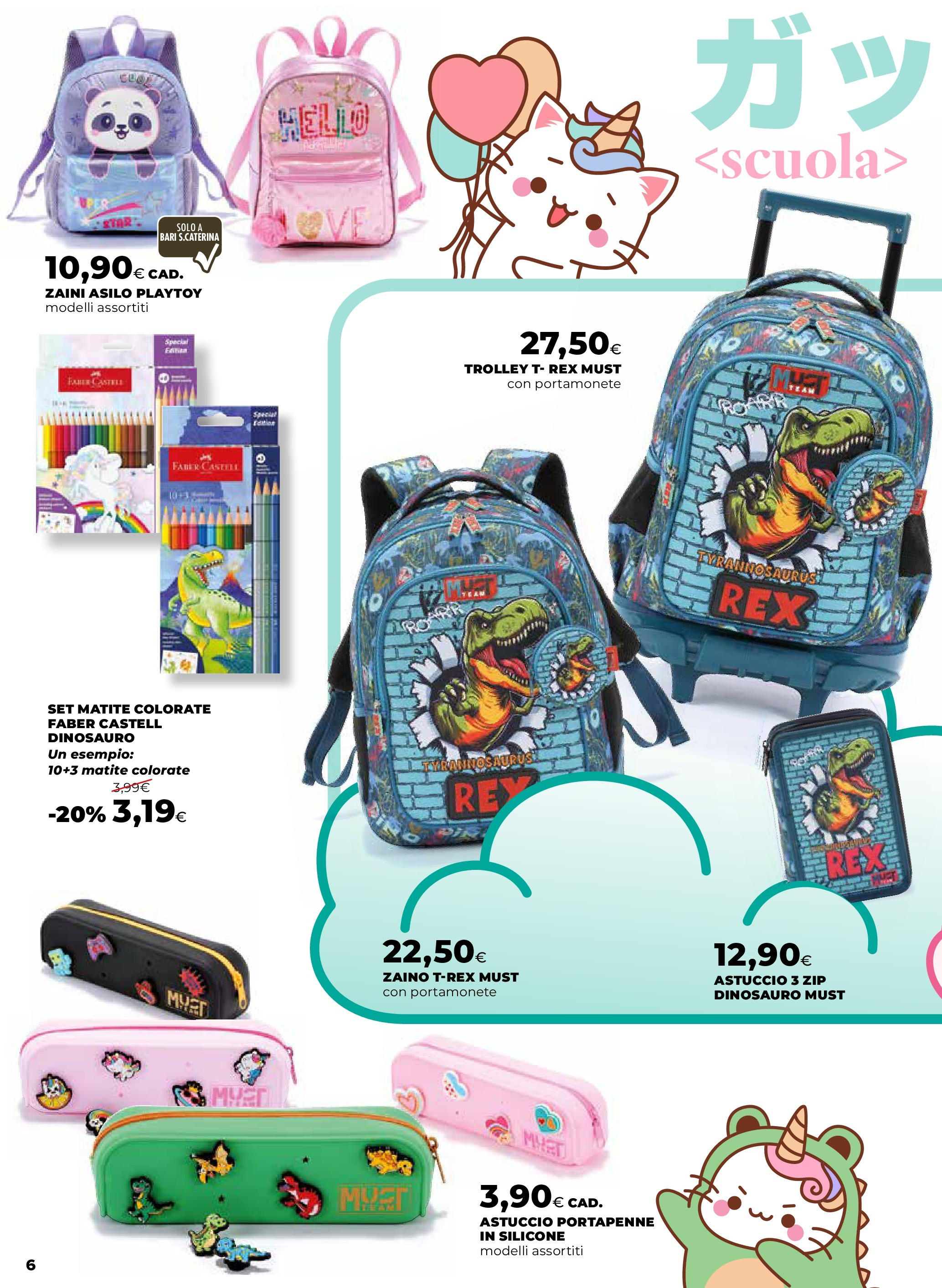 Anteprima volantino Ipercoop dal ﻿16/07/2025﻿ ﻿- nuovo offerte | Pagina: 6 | Prodotti: Zaino, Astuccio, Silicone, Matite colorate