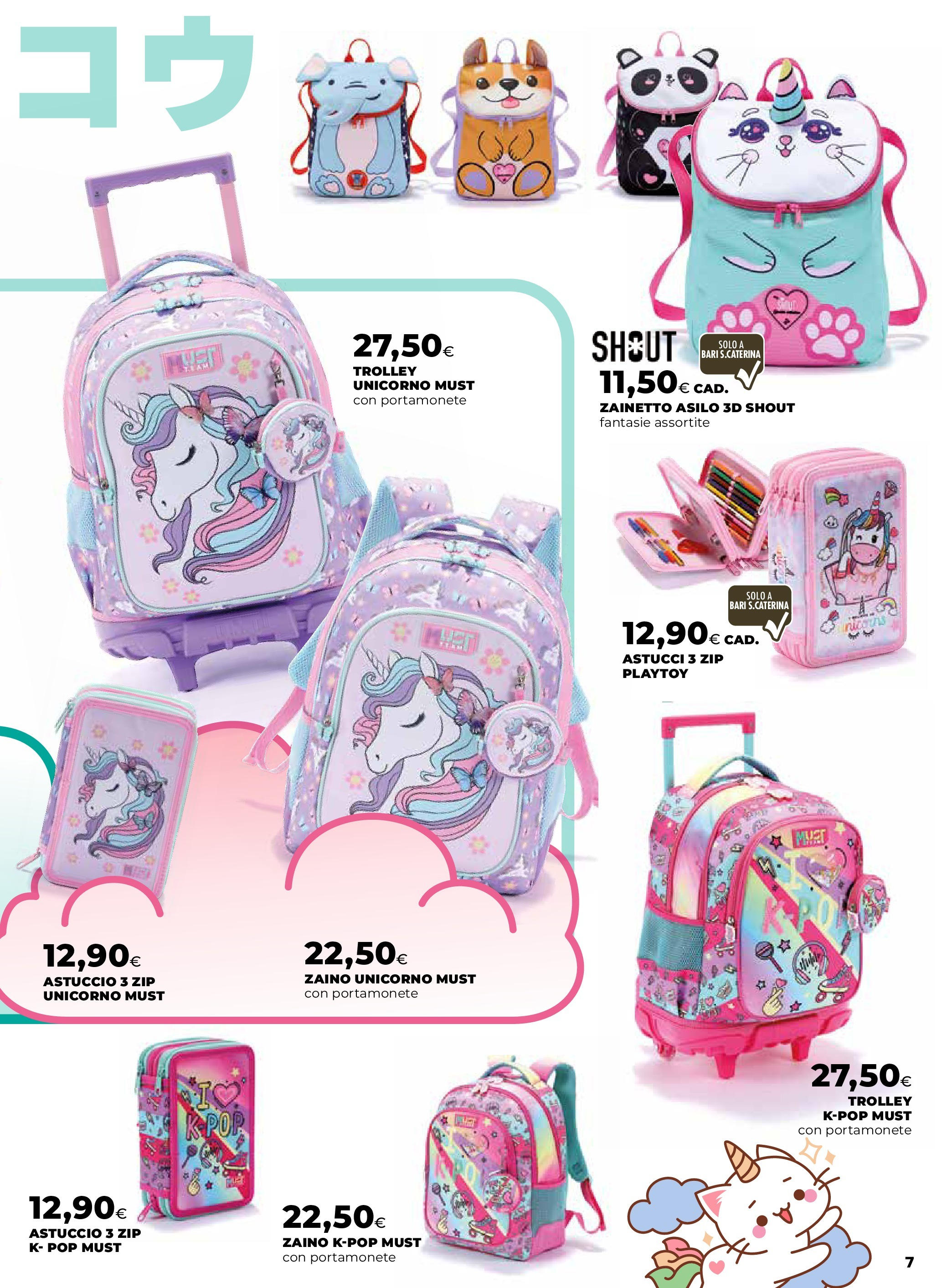 Anteprima volantino Ipercoop dal ﻿16/07/2025﻿ ﻿- nuovo offerte | Pagina: 7 | Prodotti: Zaino, Astuccio, Trolley