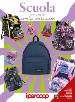 Volantino Ipercoop del 16.07.2025 | Pagina: 4 | Prodotti: Astuccio, Silicone, Matite colorate, Penne
