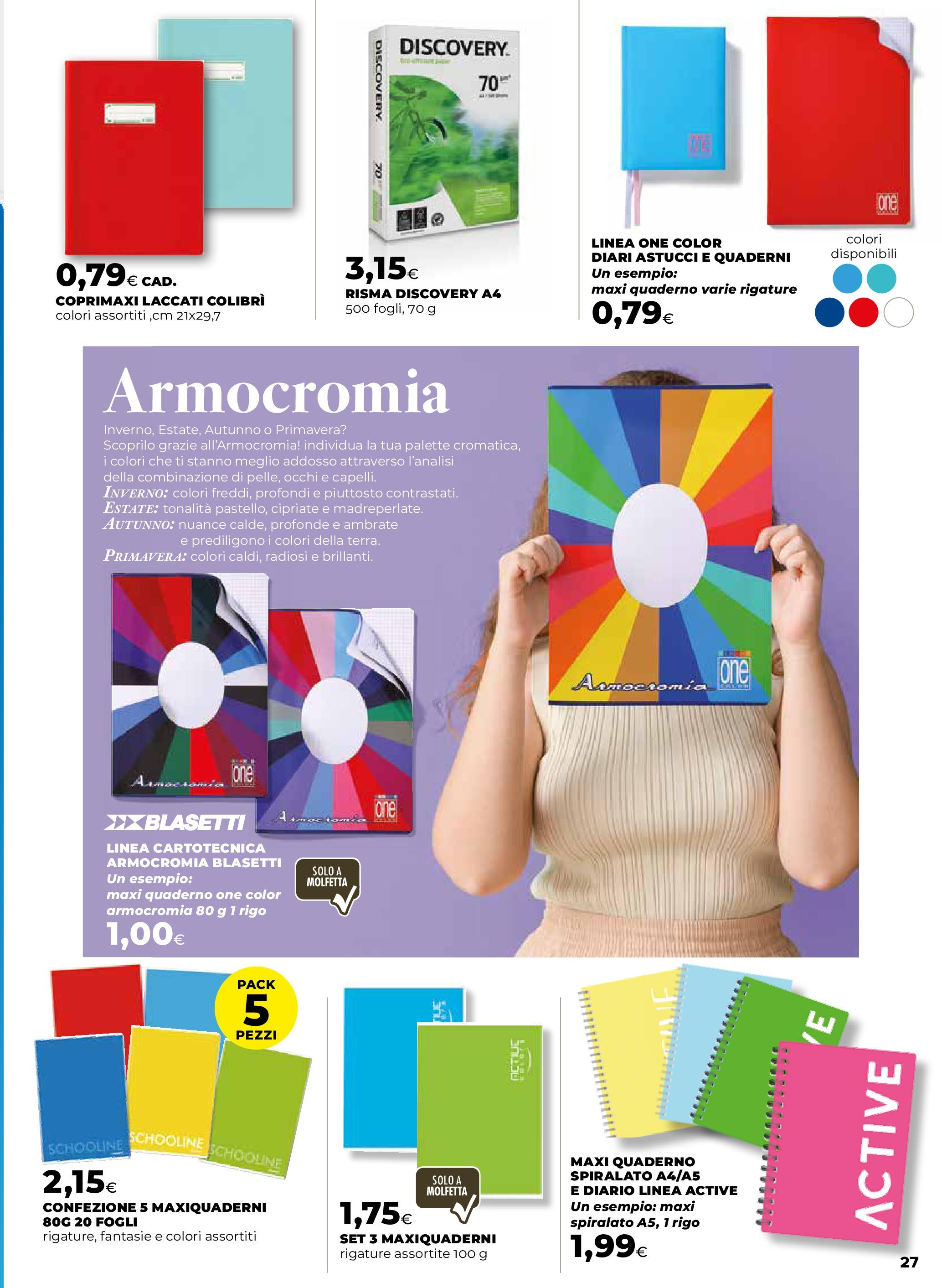 Anteprima volantino Ipercoop dal 16/07/2025 - nuovo offerte | Pagina: 27 | Prodotti: Quaderno Anteprima volantino Ipercoop dal 16/07/2025 - nuovo offerte | Pagina: 27 | Prodotti: Quaderno