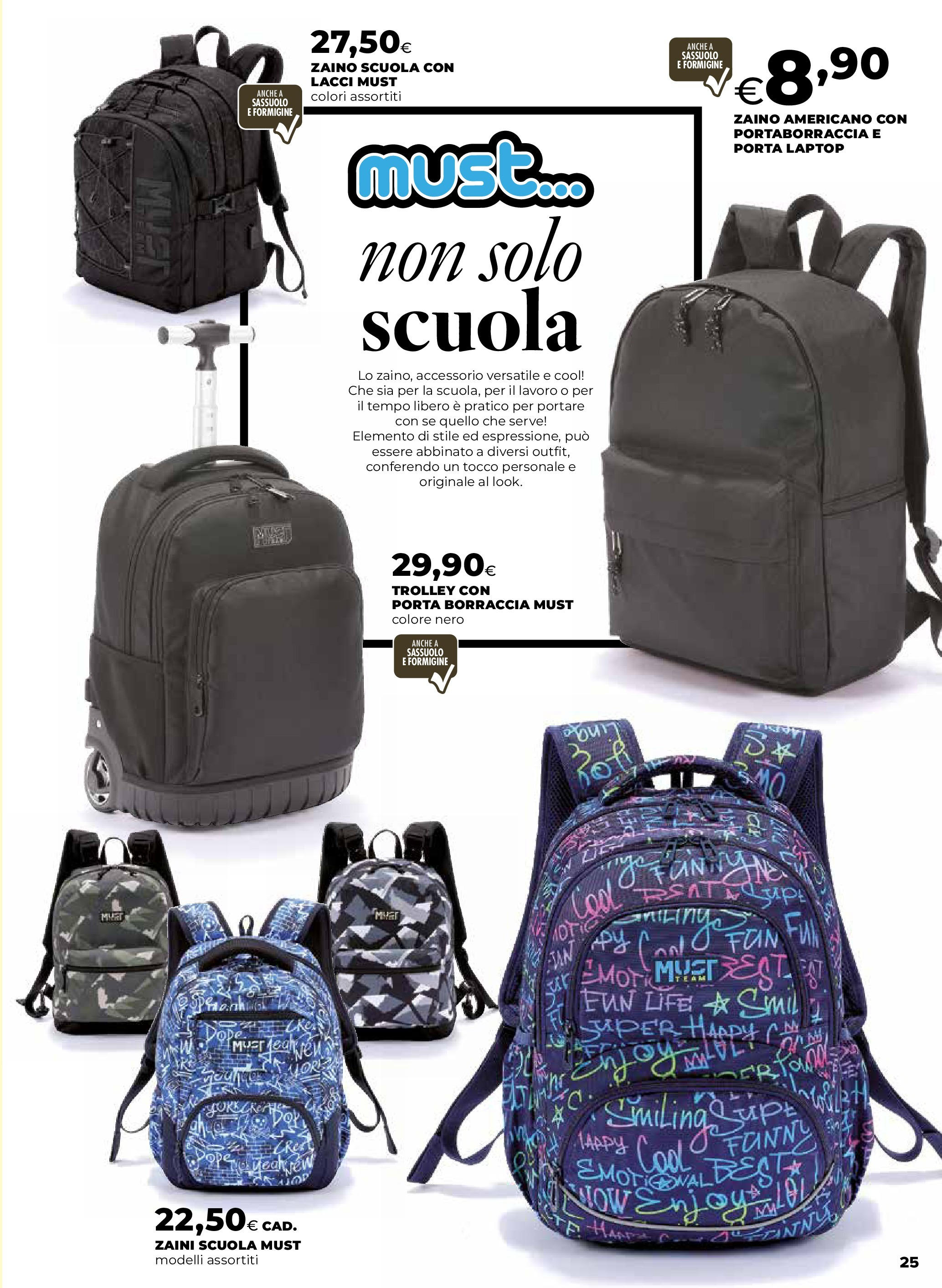 Anteprima volantino Ipercoop dal 16/07/2025 - nuovo offerte | Pagina: 25 | Prodotti: Zaino, Laptop, Trolley, Borraccia Anteprima volantino Ipercoop dal 16/07/2025 - nuovo offerte | Pagina: 25 | Prodotti: Zaino, Laptop, Trolley, Borraccia