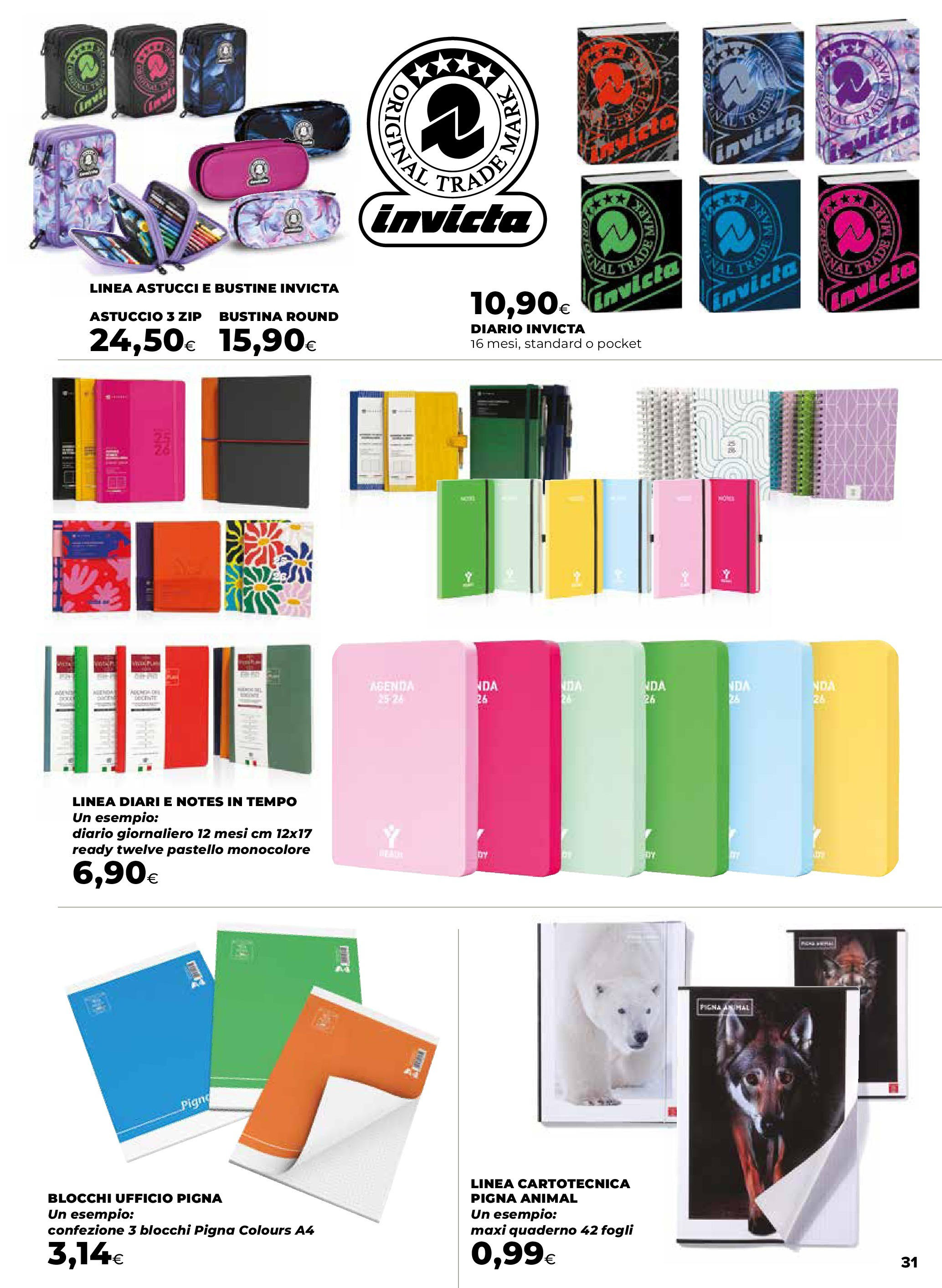 Anteprima volantino Ipercoop dal 16/07/2025 - nuovo offerte | Pagina: 31 | Prodotti: Astuccio, Quaderno Anteprima volantino Ipercoop dal 16/07/2025 - nuovo offerte | Pagina: 31 | Prodotti: Astuccio, Quaderno