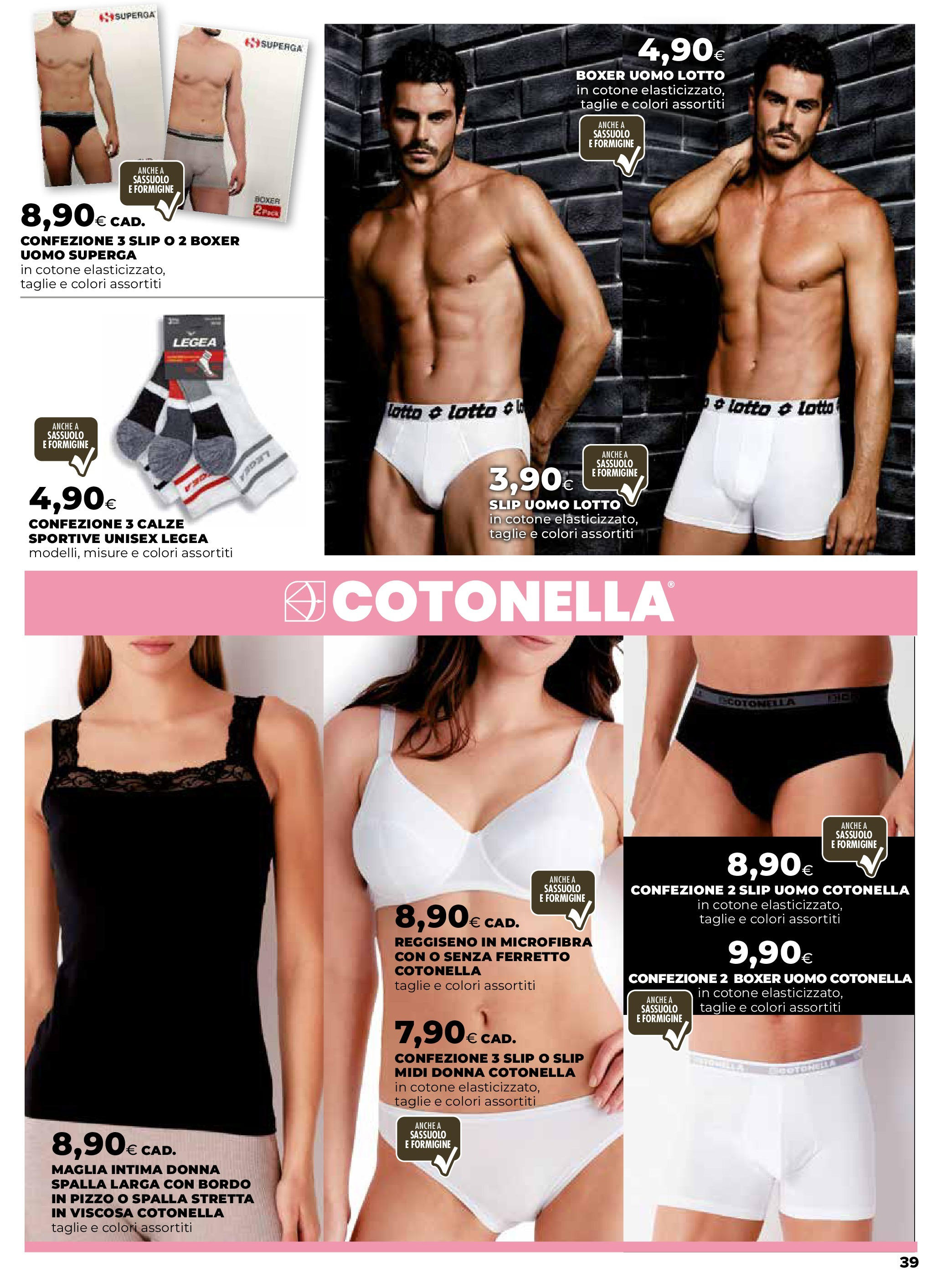 Anteprima volantino Ipercoop dal 16/07/2025 - nuovo offerte | Pagina: 39 | Prodotti: Reggiseno, Slip, Boxer Anteprima volantino Ipercoop dal 16/07/2025 - nuovo offerte | Pagina: 39 | Prodotti: Reggiseno, Slip, Boxer