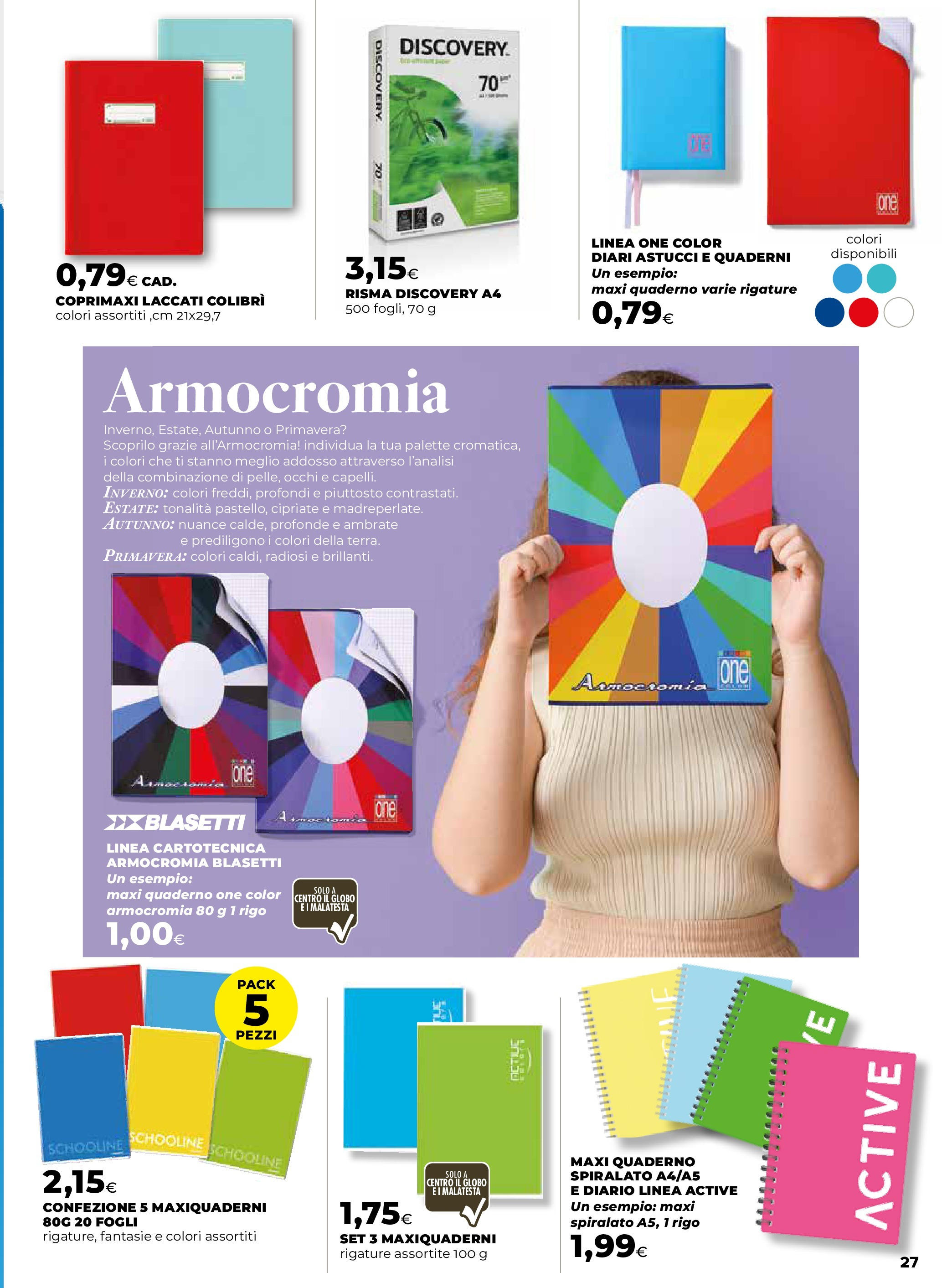 Anteprima volantino Ipercoop dal 16/07/2025 - nuovo offerte | Pagina: 27 | Prodotti: Quaderno Anteprima volantino Ipercoop dal 16/07/2025 - nuovo offerte | Pagina: 27 | Prodotti: Quaderno