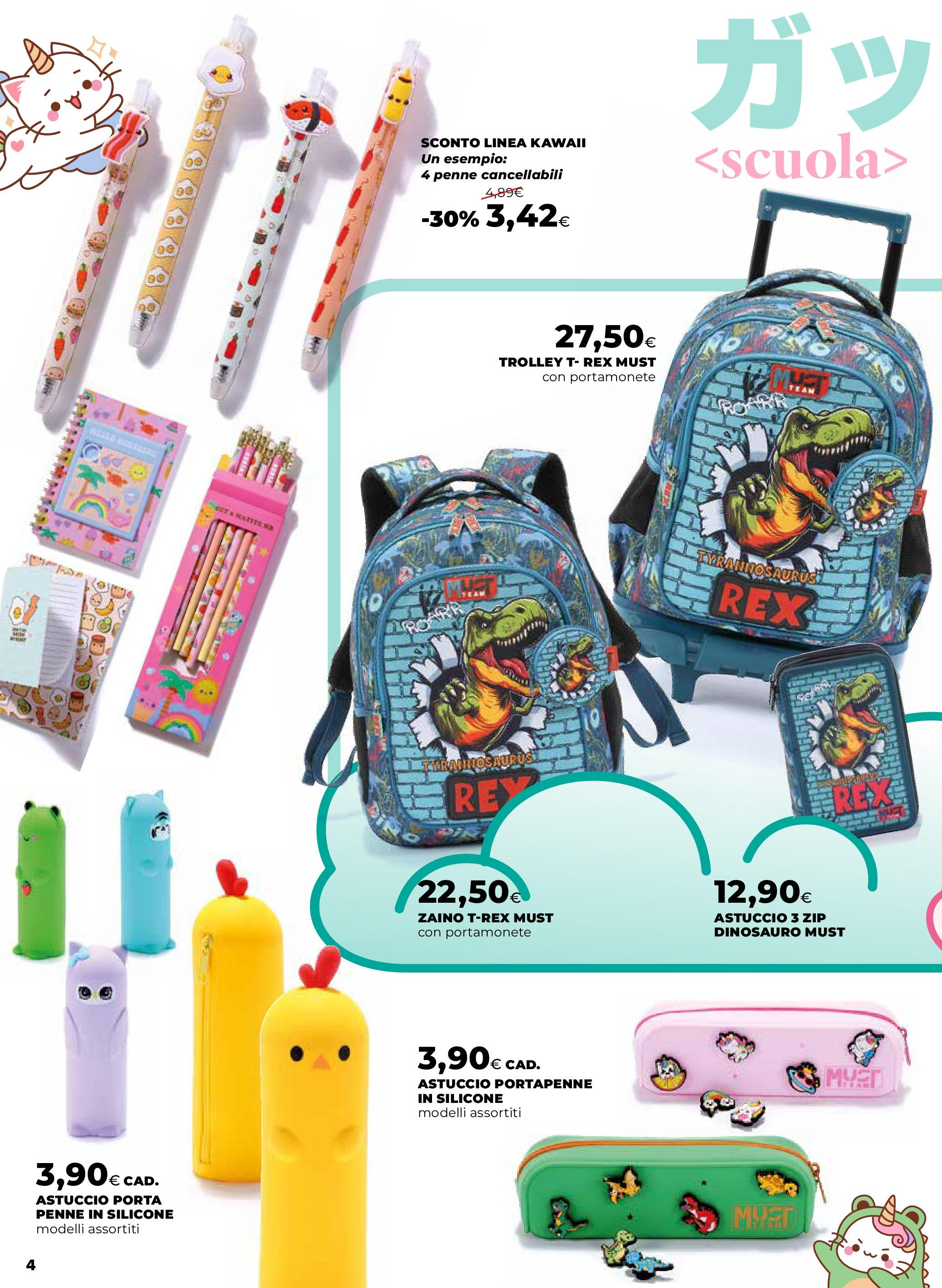Anteprima volantino Ipercoop dal 16/07/2025 - nuovo offerte | Pagina: 4 | Prodotti: Zaino, Silicone, Penne, Trolley Anteprima volantino Ipercoop dal 16/07/2025 - nuovo offerte | Pagina: 4 | Prodotti: Zaino, Silicone, Penne, Trolley
