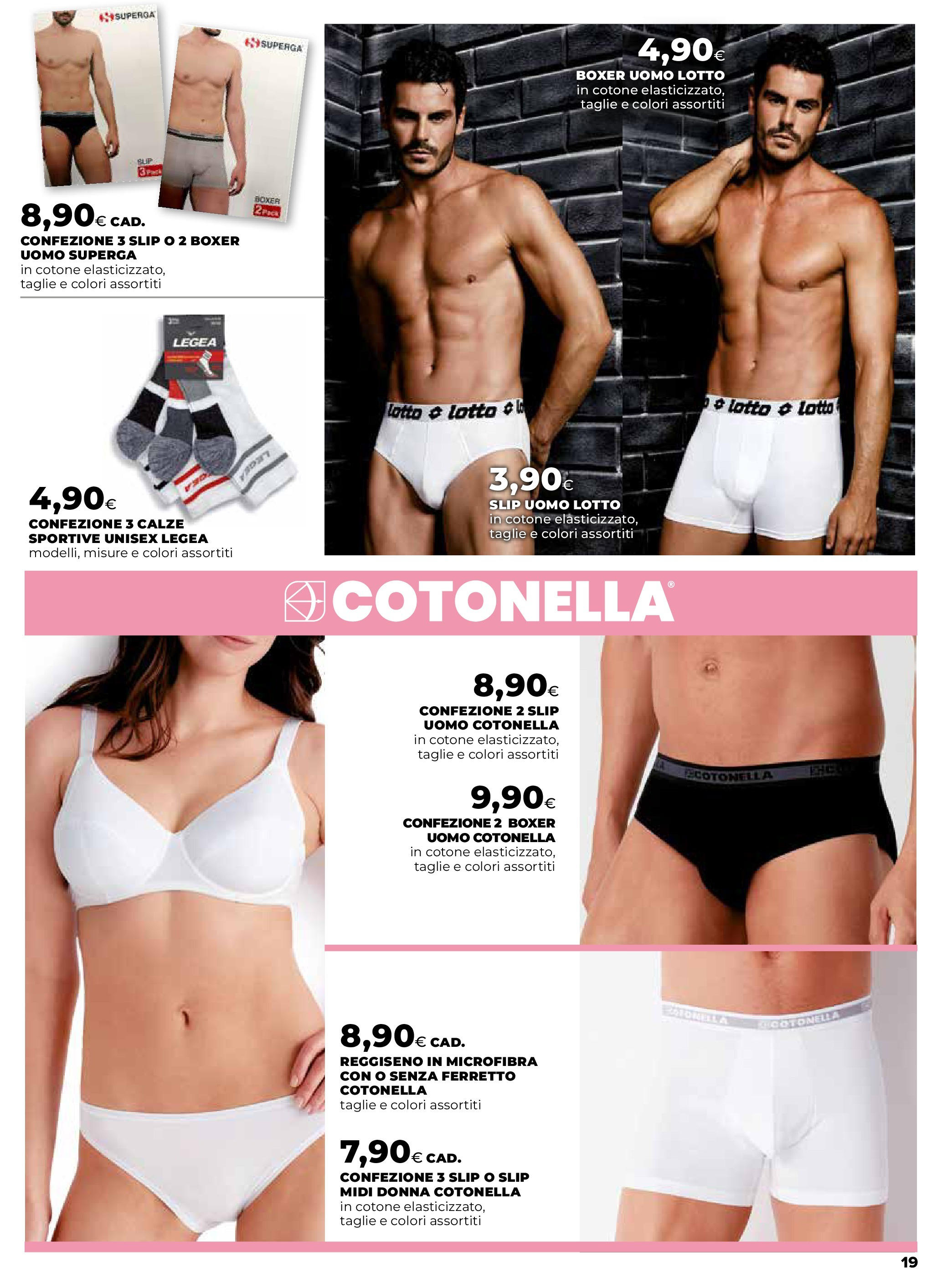Anteprima volantino Ipercoop dal 16/07/2025 - nuovo offerte | Pagina: 19 | Prodotti: Reggiseno, Slip, Boxer Anteprima volantino Ipercoop dal 16/07/2025 - nuovo offerte | Pagina: 19 | Prodotti: Reggiseno, Slip, Boxer