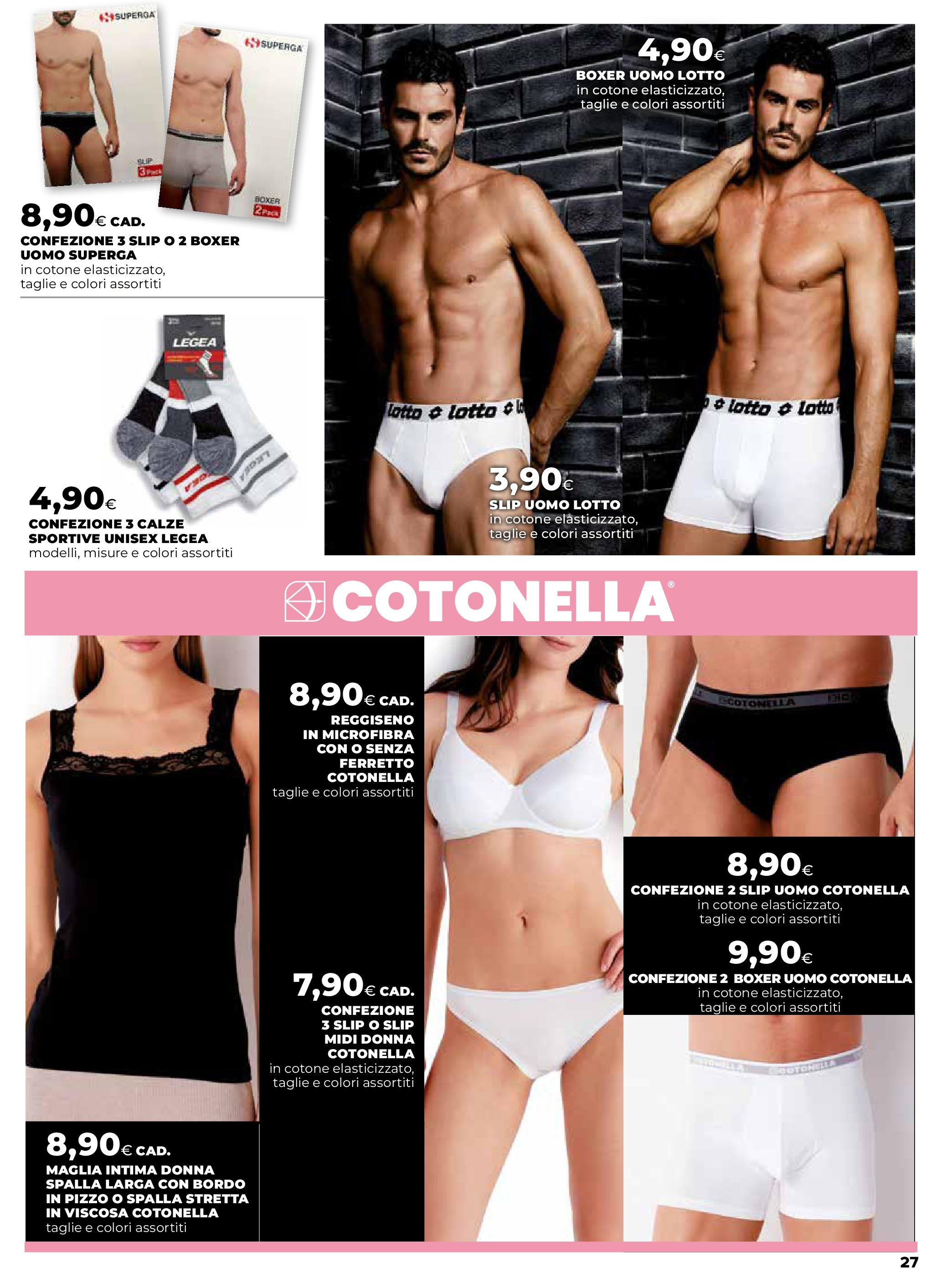 Anteprima volantino Ipercoop dal 16/07/2025 - nuovo offerte | Pagina: 27 | Prodotti: Reggiseno, Slip, Boxer Anteprima volantino Ipercoop dal 16/07/2025 - nuovo offerte | Pagina: 27 | Prodotti: Reggiseno, Slip, Boxer