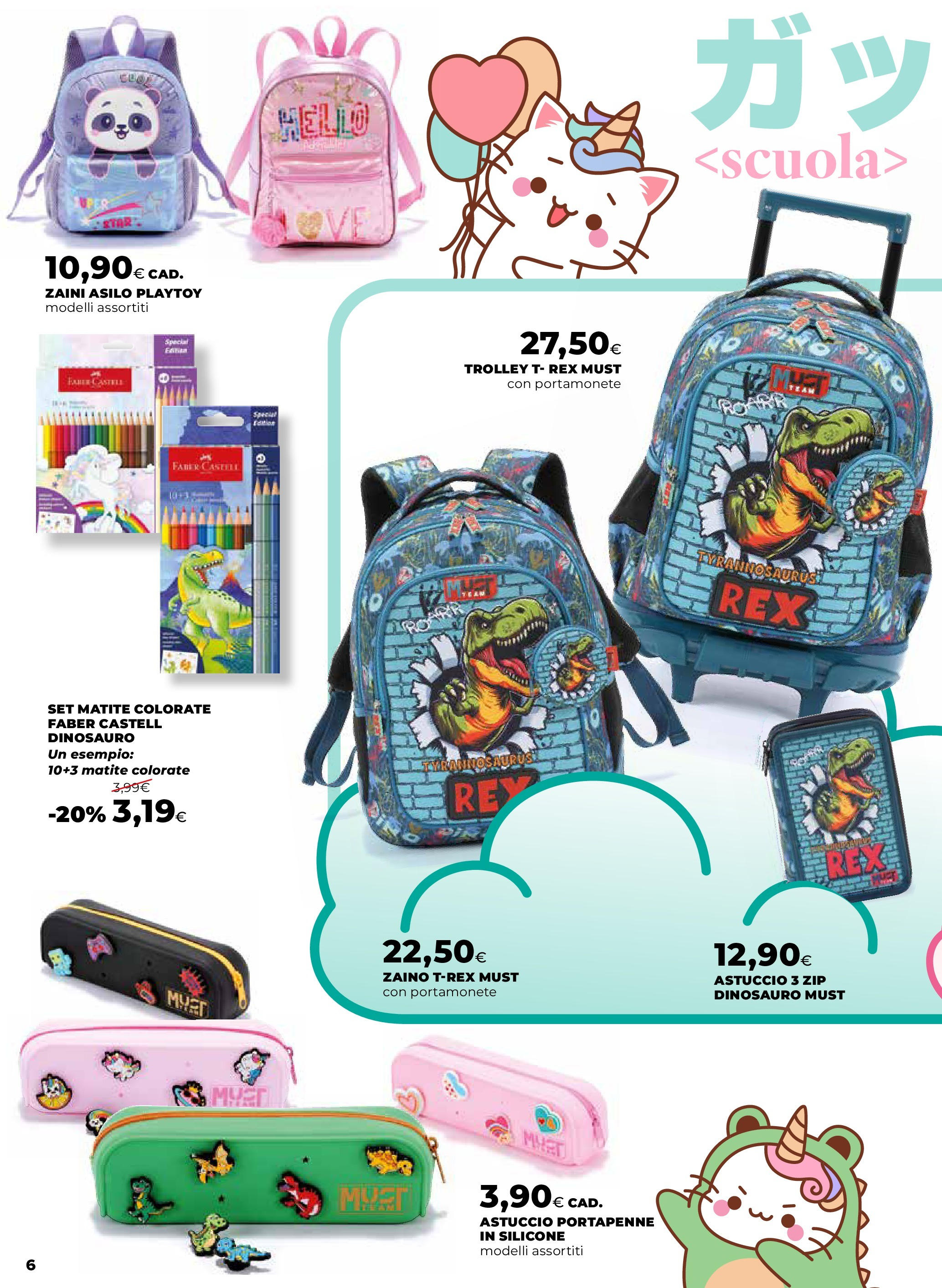 Anteprima volantino Ipercoop dal ﻿16/07/2025﻿ ﻿- nuovo offerte | Pagina: 6 | Prodotti: Zaino, Astuccio, Silicone, Matite colorate
