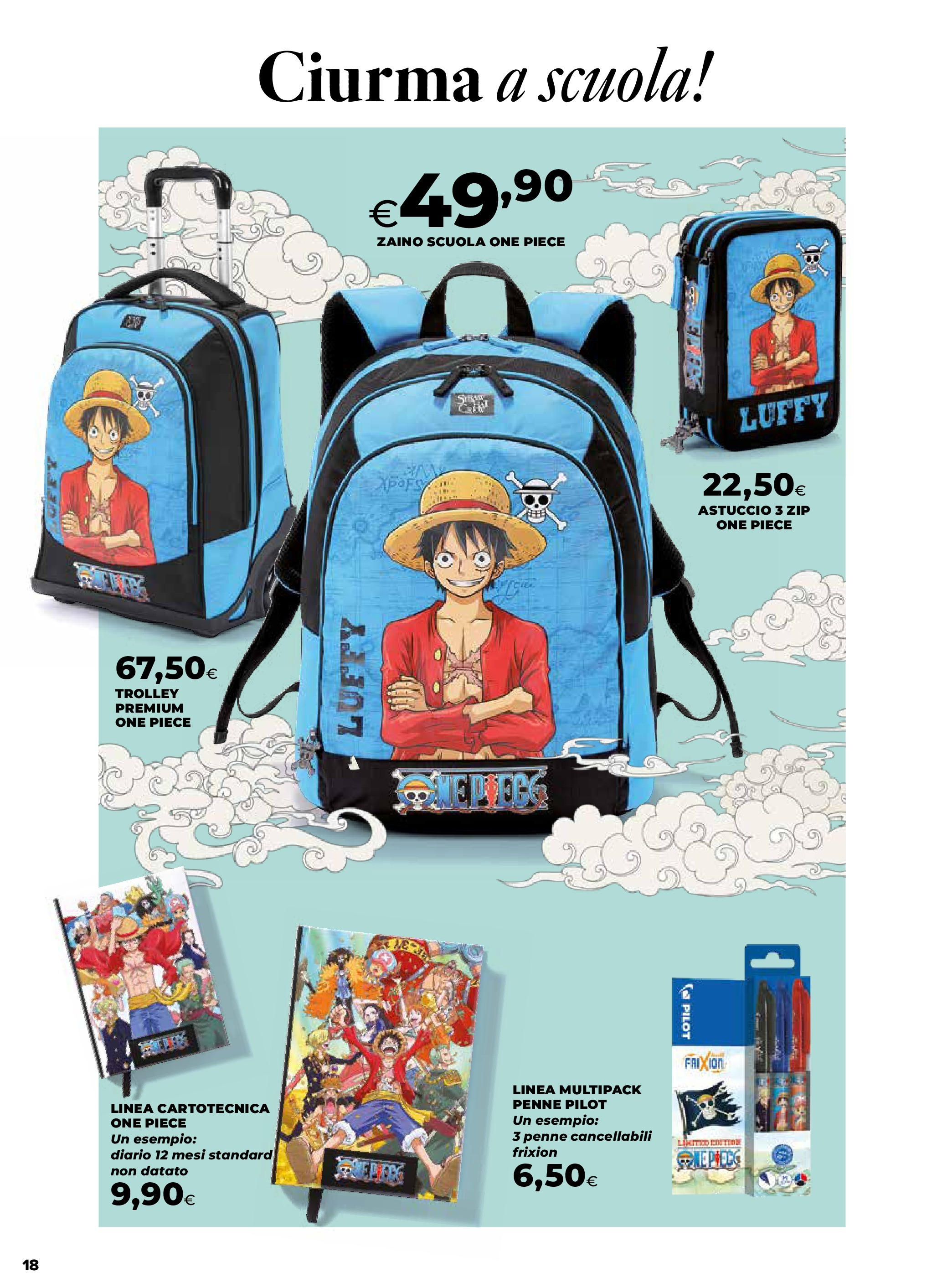 Anteprima volantino Ipercoop dal ﻿16/07/2025﻿ ﻿- nuovo offerte | Pagina: 18 | Prodotti: Zaino, Astuccio, Penne, Trolley