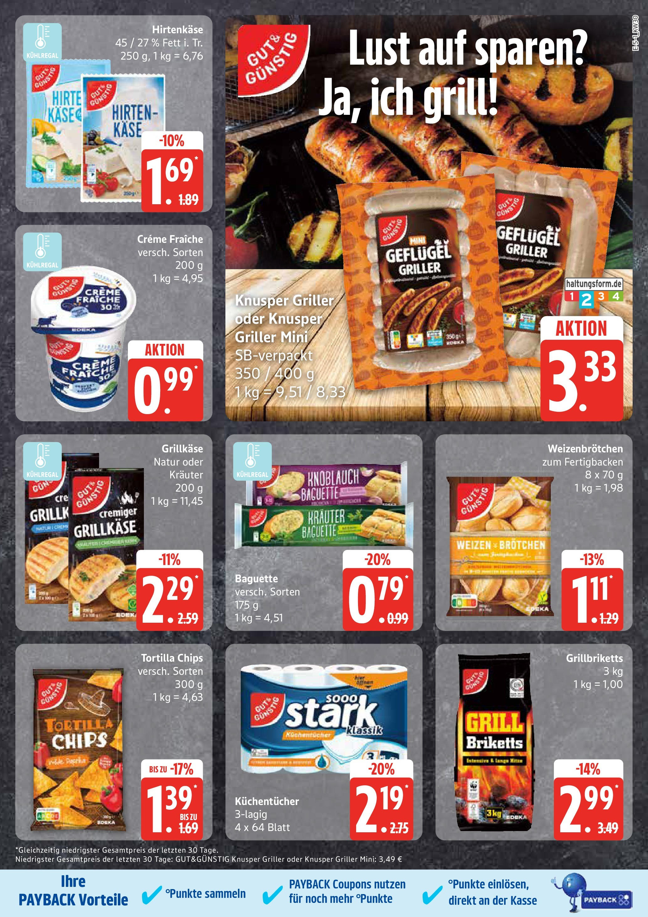 Marktkauf - Marktkauf: Wochenangebote (ab 20.07.2025) » Angebote online | Seite: 5 | Produkte: Grill, Baguette, Knoblauch, Chips