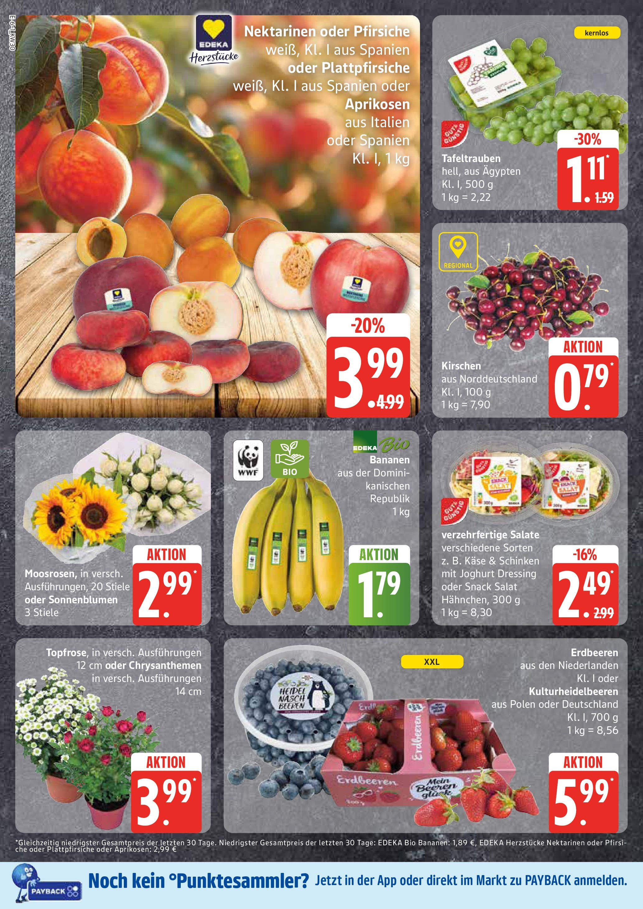 Marktkauf - Marktkauf: Wochenangebote (ab 20.07.2025) » Angebote online | Seite: 6 | Produkte: Nektarinen, Joghurt, Erdbeeren, Salat