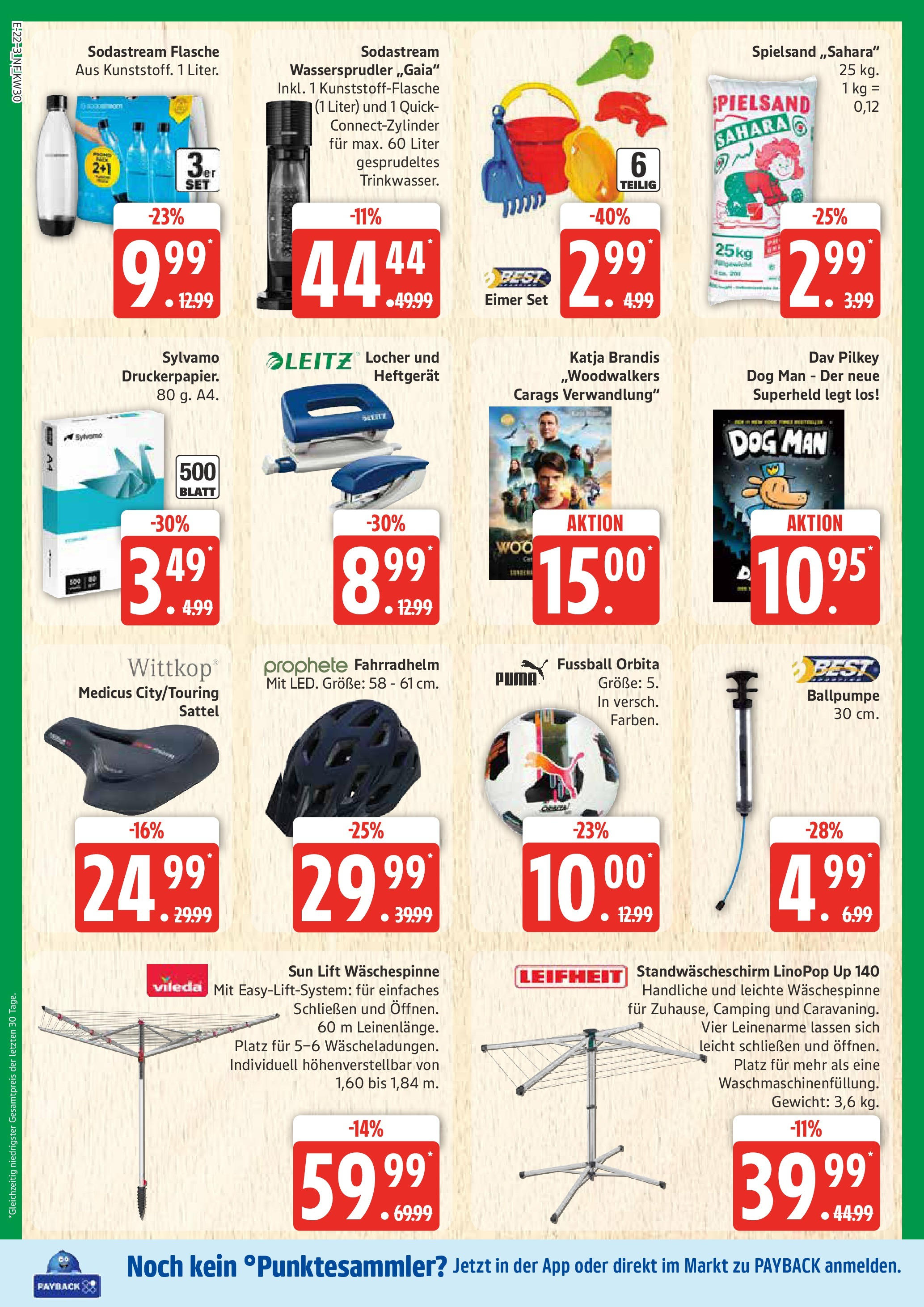 Marktkauf - Marktkauf: Wochenangebote (ab 20.07.2025) » Angebote online | Seite: 22 | Produkte: Gewicht, Fußball, Fahrradhelm, Sodastream