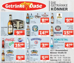 Entdecke - Getränke Oase: Getränkeangebote gültig ab dem 20.07.2025
