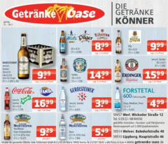 Entdecke - Getränke Oase: Getränkeangebote gültig ab dem 20.07.2025