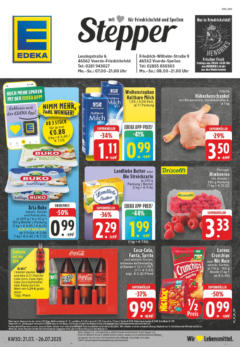 Edeka prospekt Voerde - Friedrichsfeld	 gültig ab dem 20.07.2025