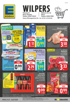 Edeka prospekt Ahaus	 gültig ab dem 20.07.2025