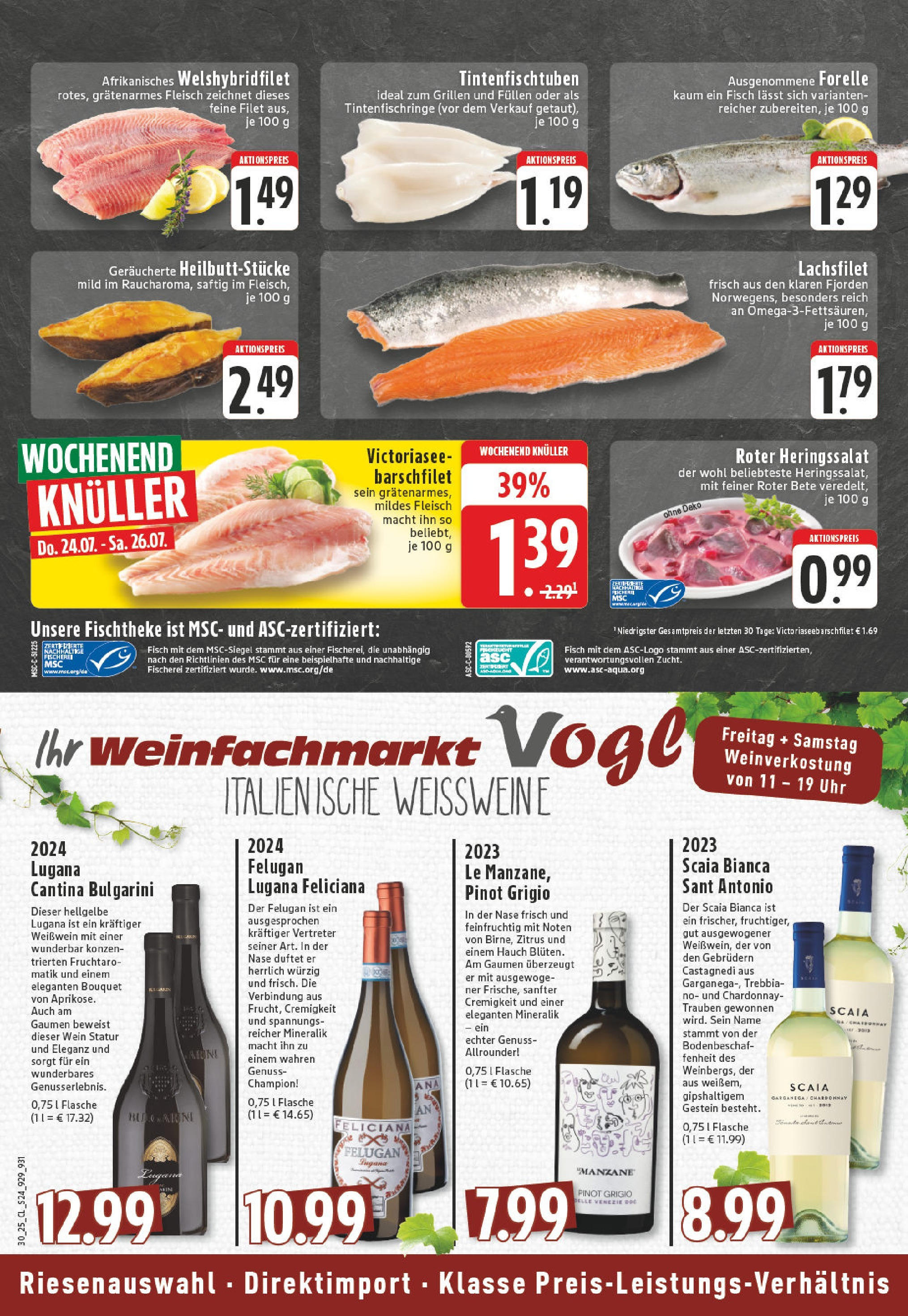 Edeka prospekt Bonn	 (ab 20.07.2025) » Angebote Online | Seite: 24 | Produkte: Trauben, Wein, Fleisch, Uhr