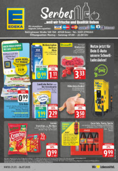 Edeka prospekt Essen	 gültig ab dem 20.07.2025