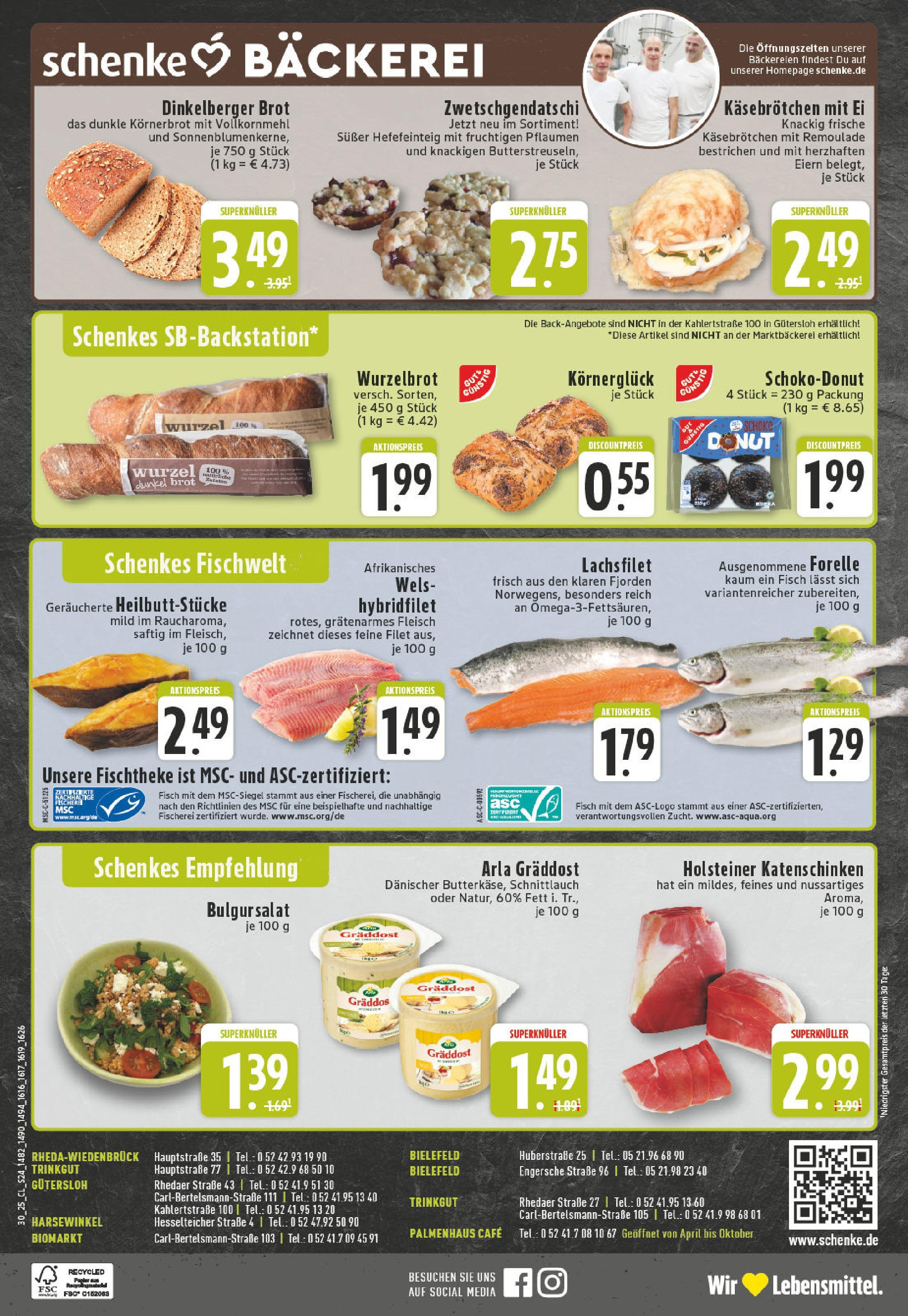 Edeka prospekt Gütersloh	 (ab 20.07.2025) » Angebote Online | Seite: 24 | Produkte: Pflaumen, Fisch, Brot, Fleisch