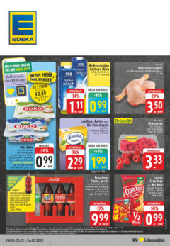 Edeka prospekt Winterberg-Zueschen	 gültig ab dem 20.07.2025