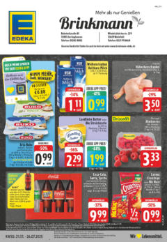 Edeka prospekt Bielefeld	 gültig ab dem 20.07.2025