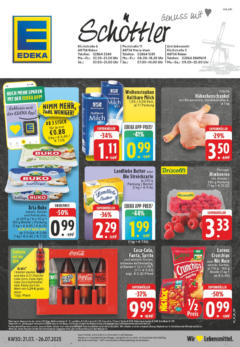 Edeka prospekt Reken	 gültig ab dem 20.07.2025