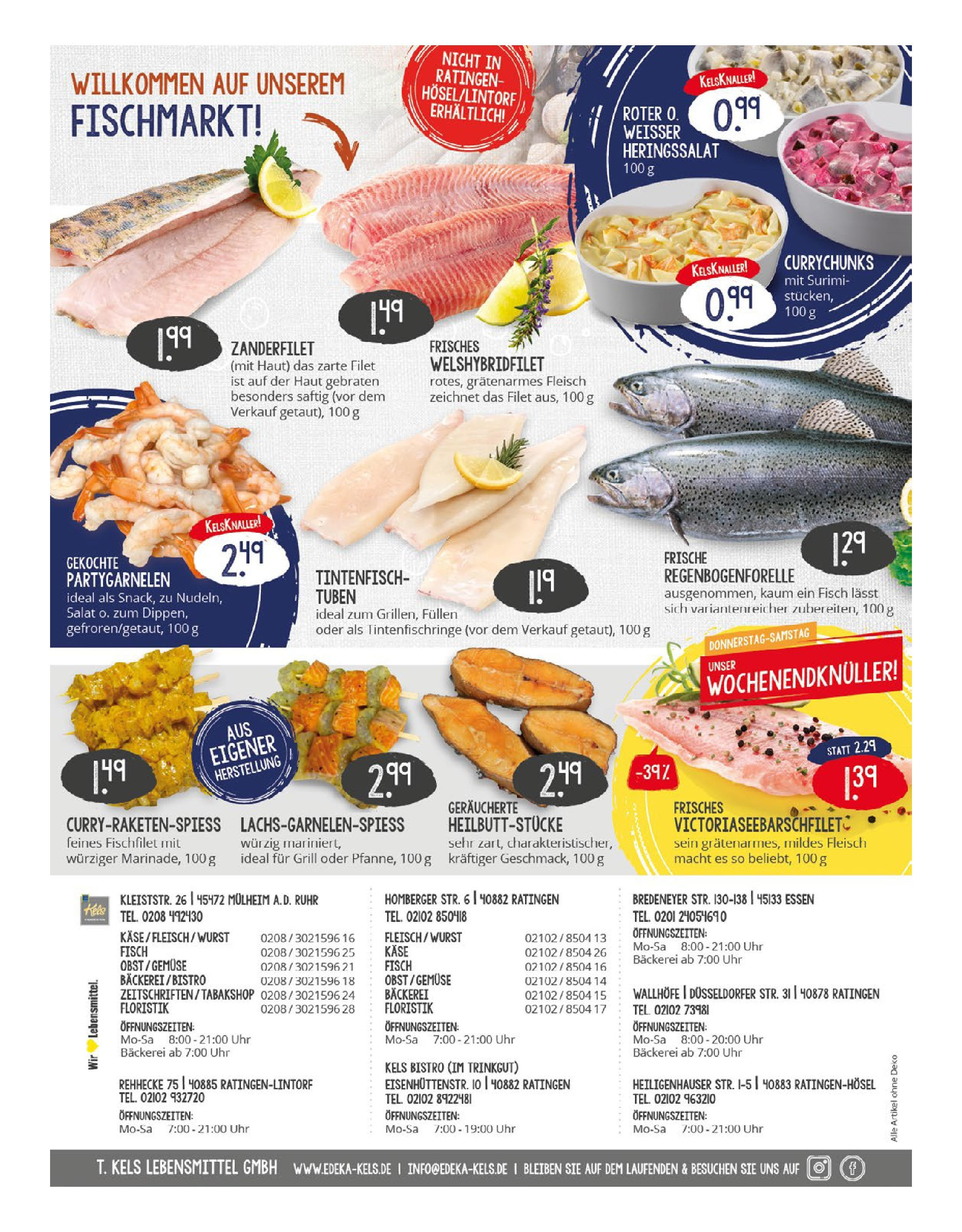 Edeka prospekt Essen	 (ab 20.07.2025) » Angebote Online | Seite: 20 | Produkte: Bäckerei, Tintenfisch, Salat, Uhr