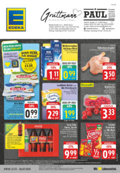 Edeka prospekt Neuss	 gültig ab dem 20.07.2025